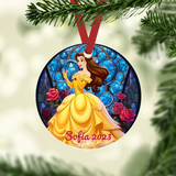 Princess personalized ornaments