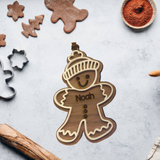 Gingerbread personalized ornament