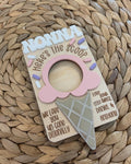 Ice Cream Photo Frame Magnet
