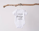 Custom made short sleeve onesie