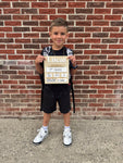 First day of school wooden engraved dry erase board