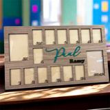 School year photo frame