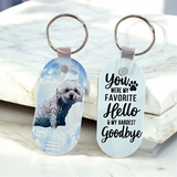 Memorial Keychain Oval