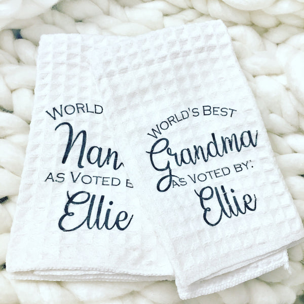Grandma towels