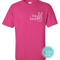 Be kind pink shirt
