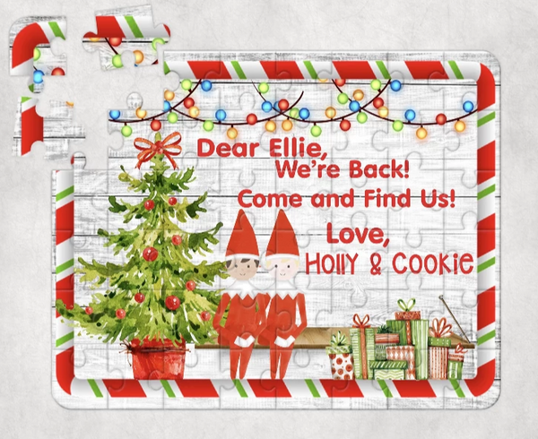 Welcome back elf puzzle