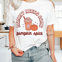 Mommy needs pumpkin spice tee shirt