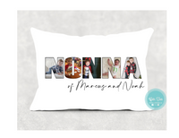 12x 20 Personalized photo pillow
