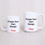 Custom designed ceramic mugs
