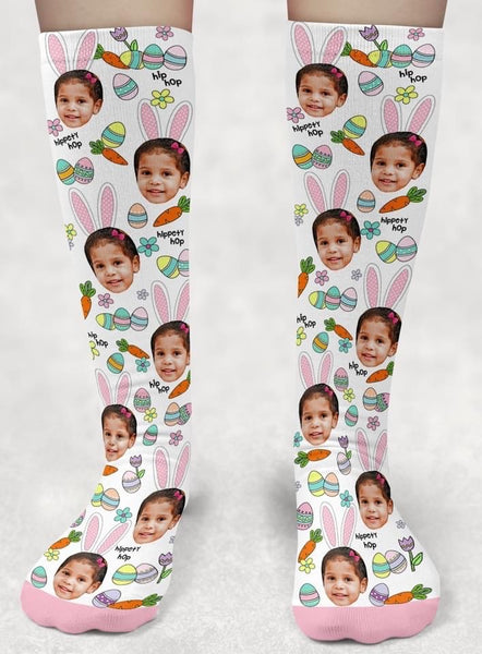 Easter coloured socks
