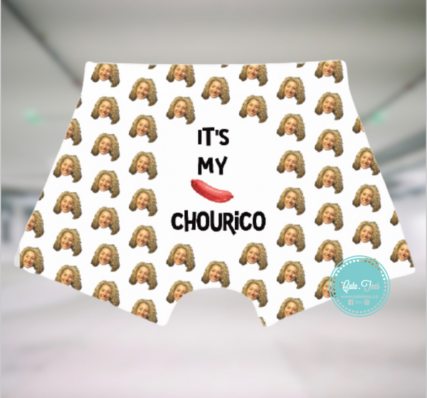 “It’s my chourico” Photo underwear