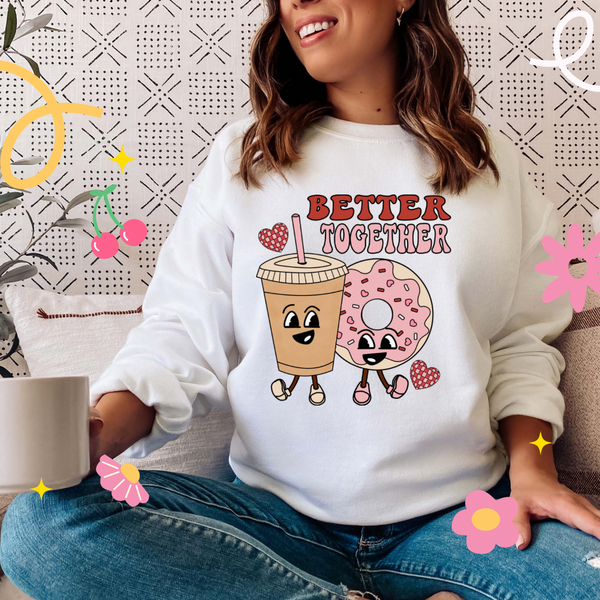 Better together CREW NECK sweater