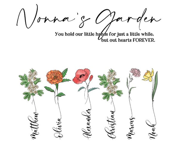 Grandma’s garden 8x10 print